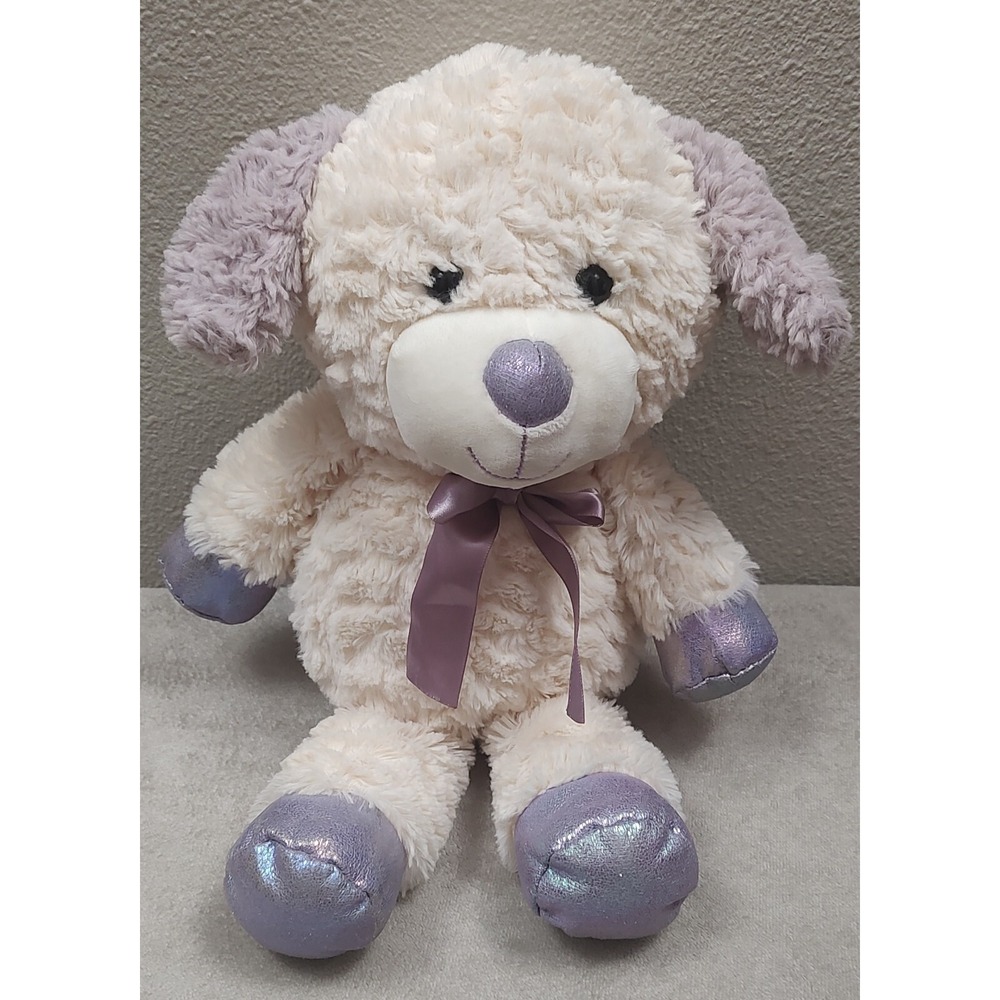 Kellytoy Puppy Dog Stuffed Animal Poodle 10 Inch Plush Baby Lovey Crib Toy S1